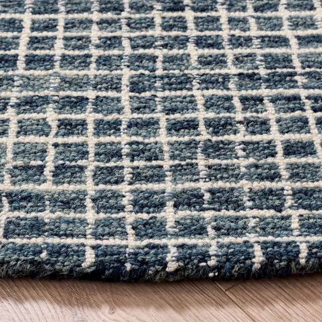 Safavieh Metro 6'-0" x 6'-0" Rug in Dark Grey / Ivory