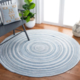 Safavieh Cape Cod 5'-0" x 5'-0" Rug in Blue / Ivory