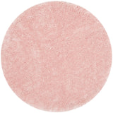 Safavieh Arctic Shag 5'-0" x 5'-0" Rug in Pink