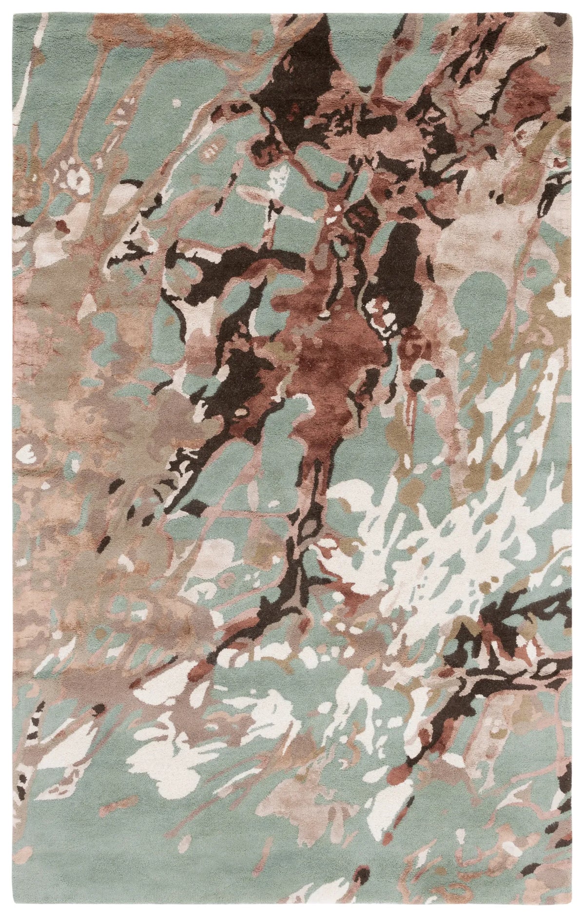 Safavieh Soho 3'-6" x 5'-6" Rug in Blue / Multi
