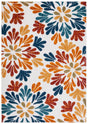 Safavieh Cabana 4'-0" x 6'-0" Rug in Creme / Red