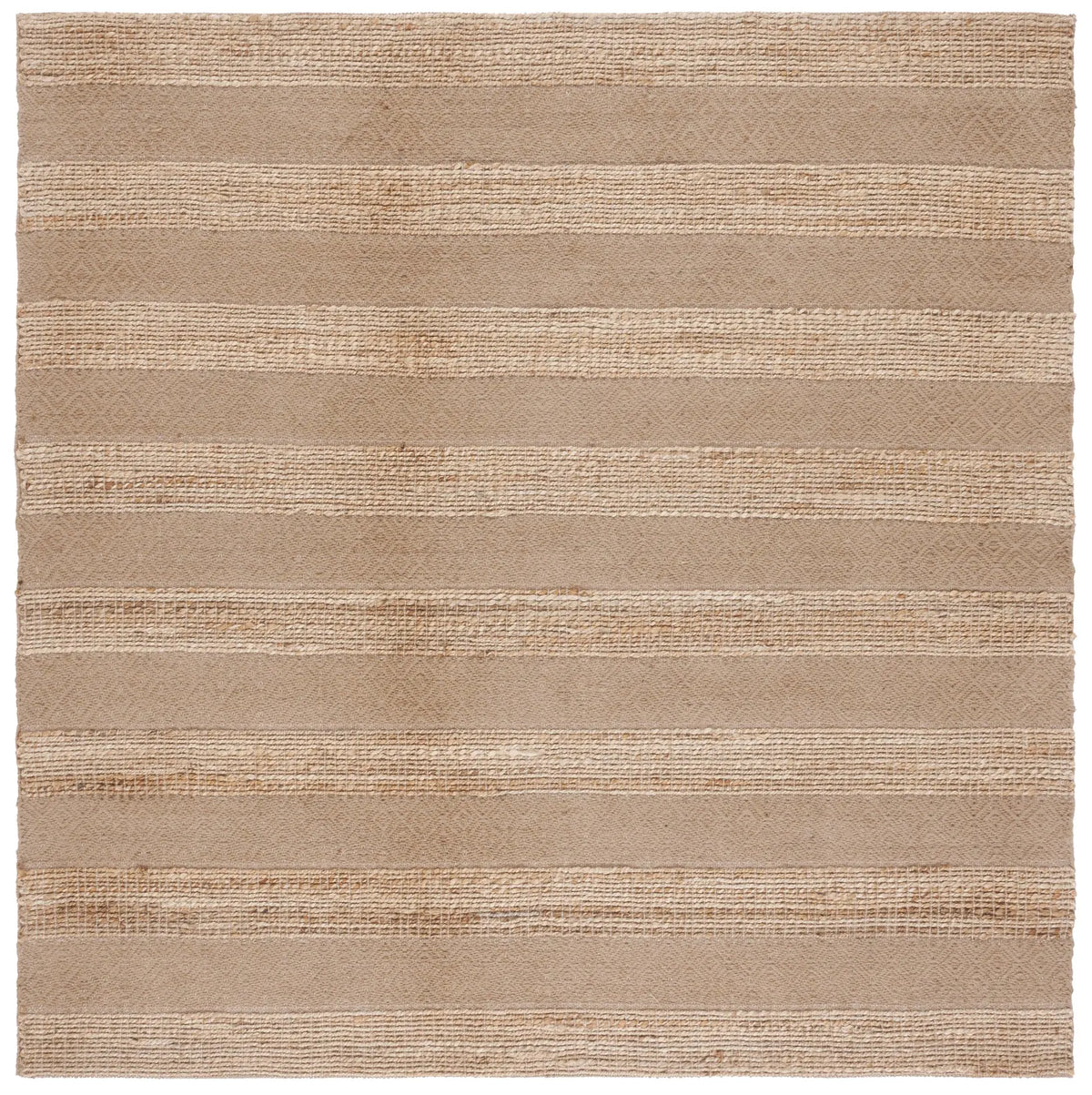 Safavieh Natural Fiber 6'-6" x 6'-6" Rug in Taupe / Natural