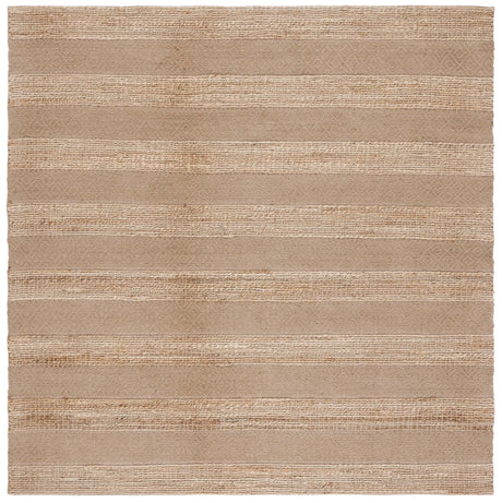Safavieh Natural Fiber 6'-6" x 6'-6" Rug in Taupe / Natural