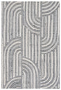 Safavieh Kilim 4'-0" x 6'-0" Rug in Dark Grey / Ivory
