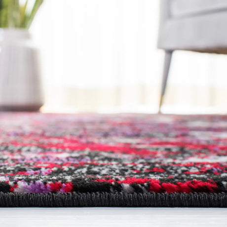 Safavieh Skyler 4'-0" x 6'-0" Rug in Black / Purple
