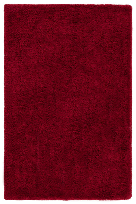 Safavieh Luxe Shag 4'-0" x 6'-0" Rug in Red