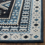 Safavieh Classic Vintage 4'-0" x 6'-0" Rug in Navy / Light Blue