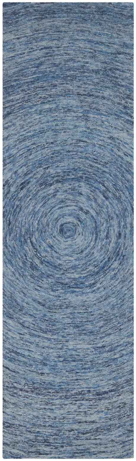Safavieh Ikat 2'-3" x 12'-0" Rug in Dark Blue / Multi