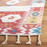 Safavieh Saffron 4'-0" x 6'-0" Rug in Rust / Beige