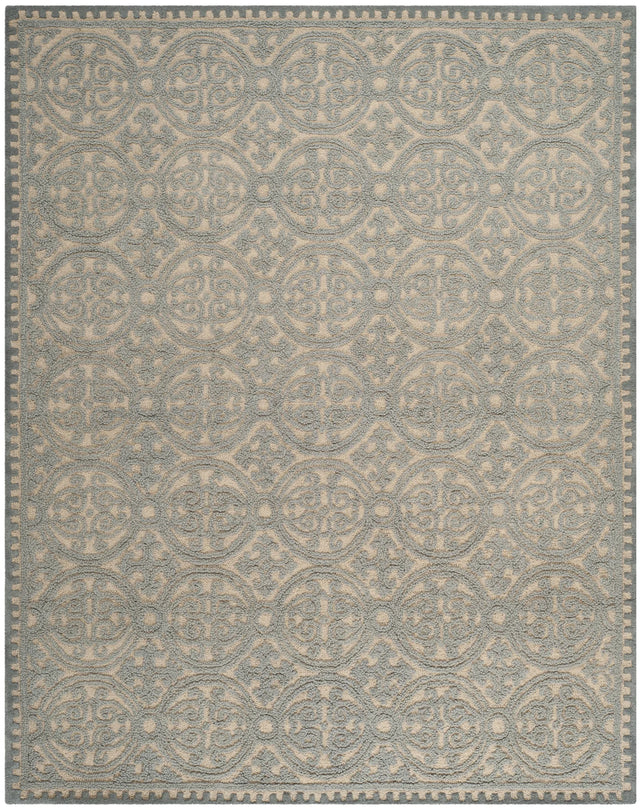 Safavieh Cambridge 10'-0" x 14'-0" Rug in Dusty Blue / Cement