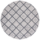Safavieh Marquee 6'-0" x 6'-0" Rug in Ivory / Grey