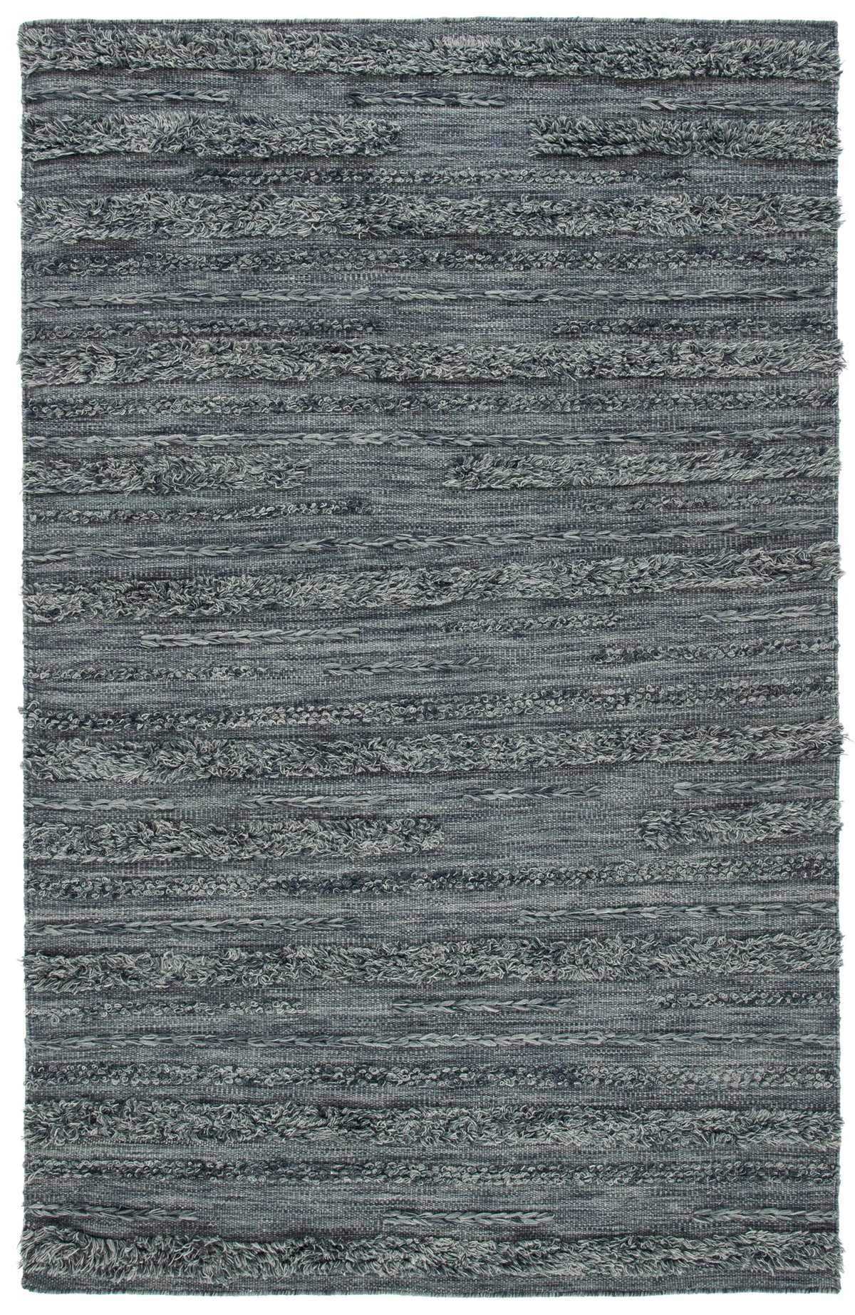 Safavieh Vermont 4'-0" x 6'-0" Rug in Charcoal / Ivory