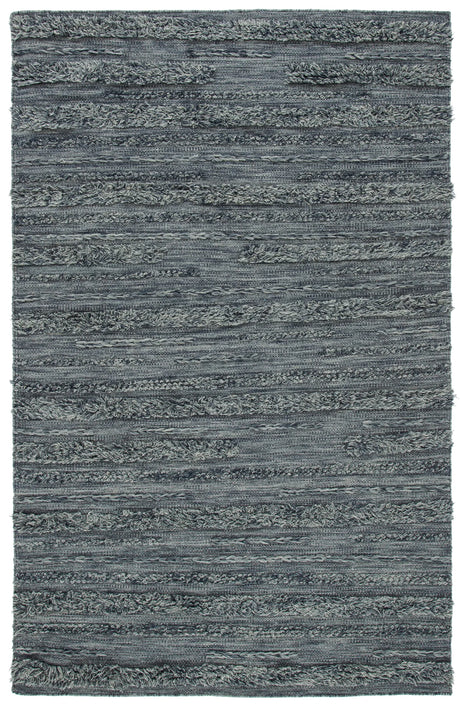 Safavieh Vermont 4'-0" x 6'-0" Rug in Charcoal / Ivory