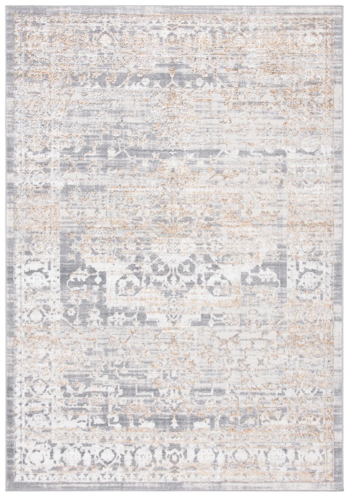 Safavieh Orchard 4'-5" x 6'-5" Rug in Grey / Gold