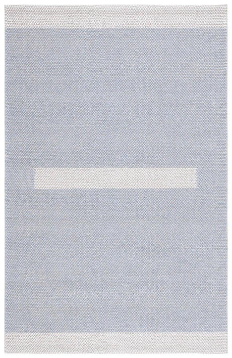 Safavieh Natura 4'-0" x 6'-0" Rug in Light Blue / Ivory