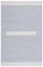 Safavieh Natura 4'-0" x 6'-0" Rug in Light Blue / Ivory