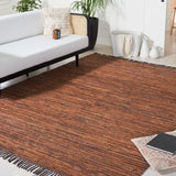 Safavieh Vintage Leather 8'-0" x 10'-0" Rug in Light Brown