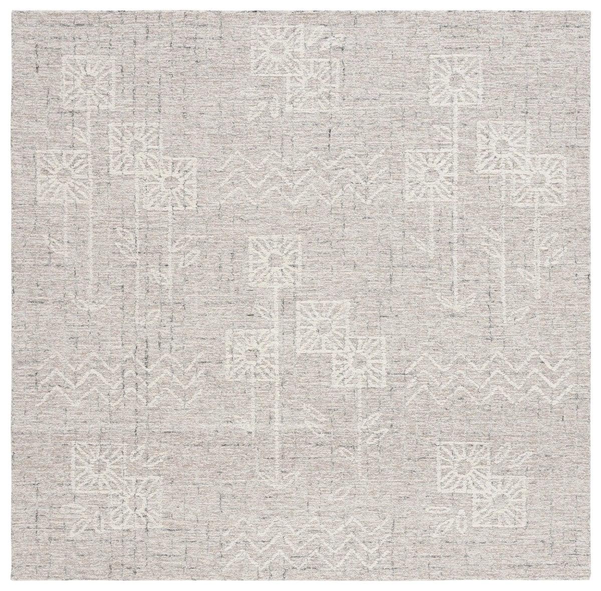 Safavieh Metro 6'-0" x 6'-0" Rug in Beige / Ivory
