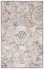 Safavieh Metro 4'-0" x 6'-0" Rug in Ivory / Red