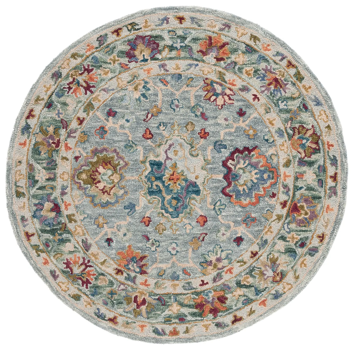 Safavieh Aspen 5'-0" x 5'-0" Rug in Grey / Green