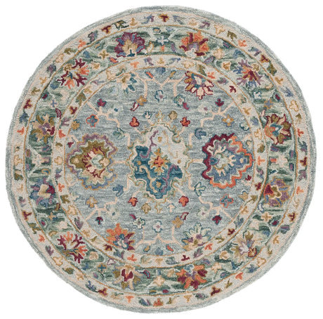 Safavieh Aspen 5'-0" x 5'-0" Rug in Grey / Green