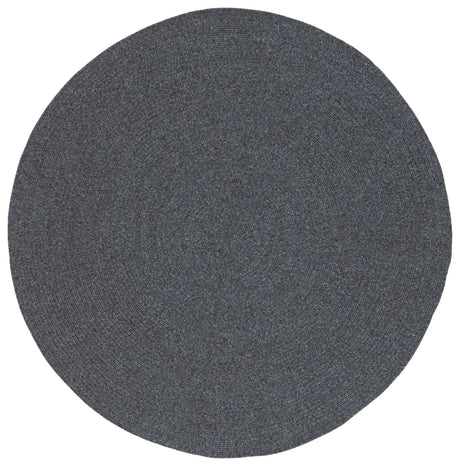 Safavieh Braided 5'-0" x 5'-0" Rug in Black