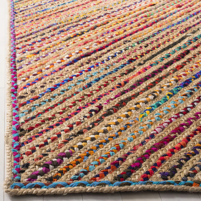 Safavieh Cape Cod 4'-0" x 6'-0" Rug in Natural / Red
