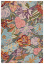 Safavieh Jardin 4'-0" x 6'-0" Rug in Green / Light Blue