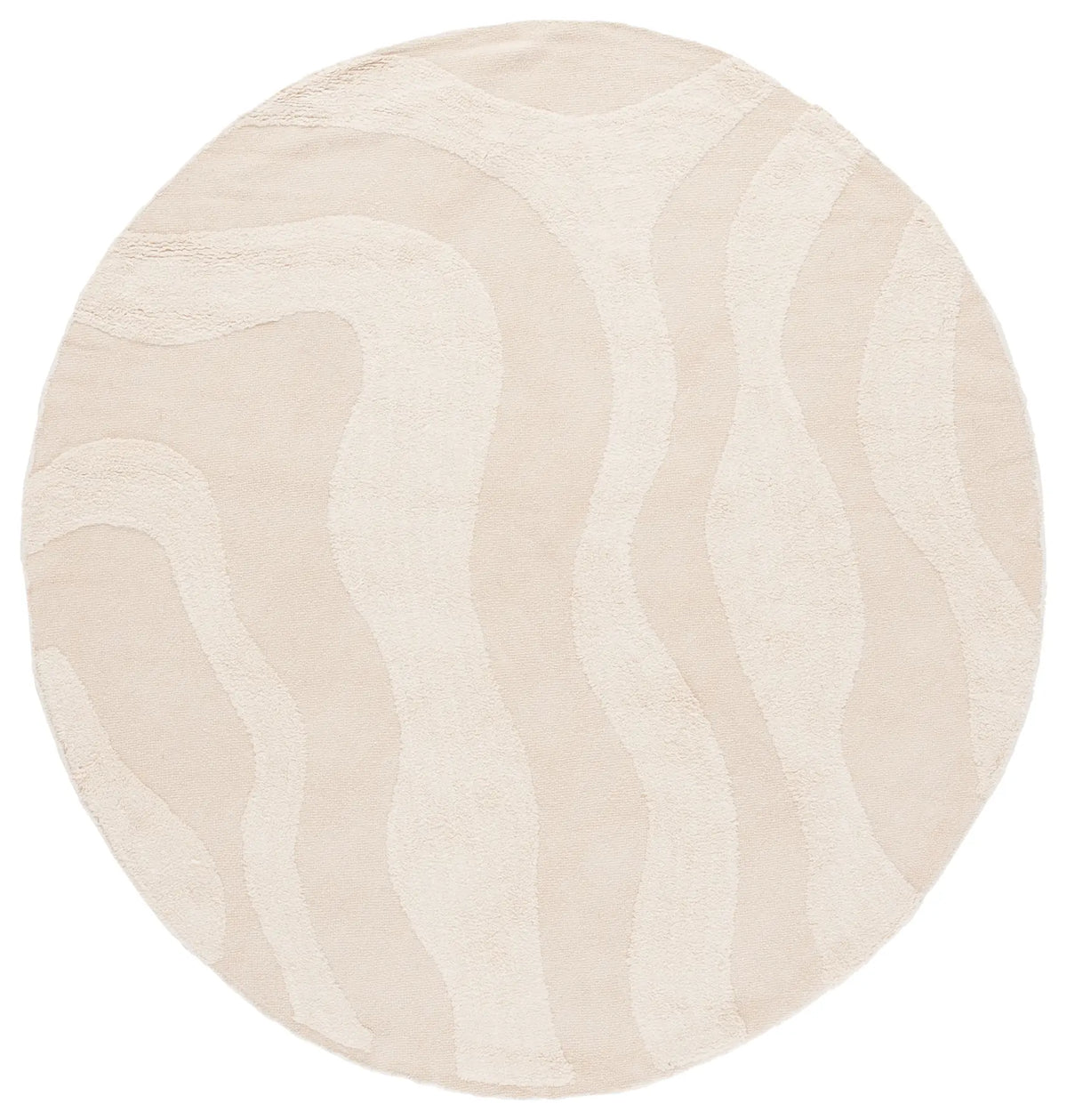 Safavieh Easy Care 6'-0" x 6'-0" Rug in Ivory