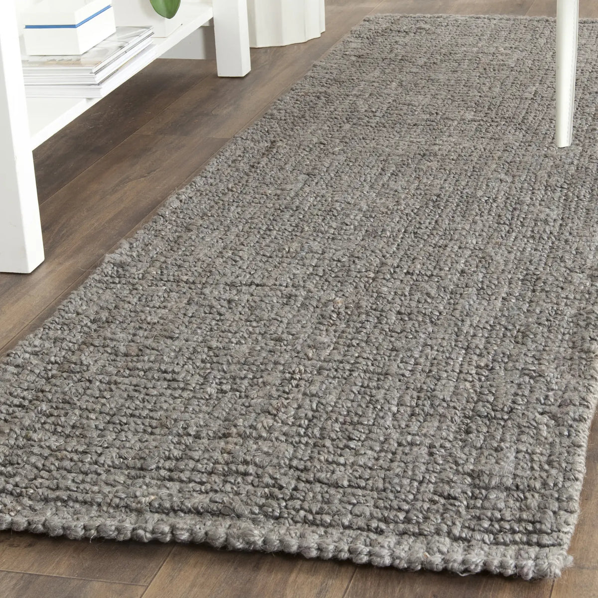 Safavieh Natural Fiber 2'-6" x 10'-0" Rug in Light Grey