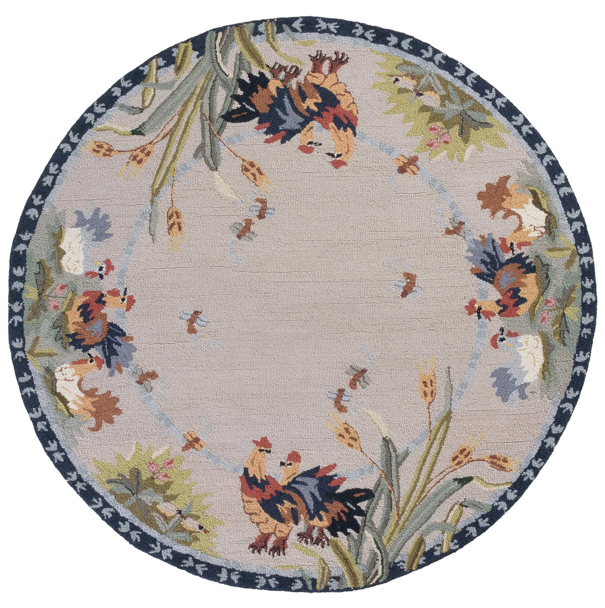 Safavieh Chelsea 5'-6" x 5'-6" Rug in Ivory