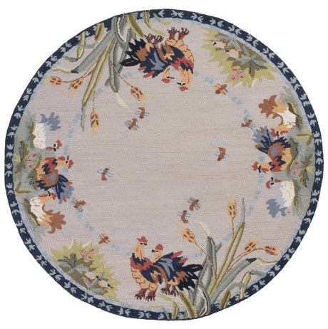 Safavieh Chelsea 5'-6" x 5'-6" Rug in Ivory