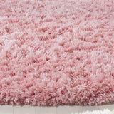 Safavieh Polar Shag 5'-1" x 5'-1" Rug in Light Pink