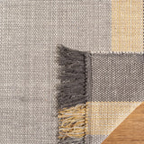 Safavieh Montauk 5'-0" x 8'-0" Rug in Mustard / Grey