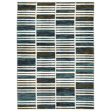 Oriental Weavers Sphinx Reed Re05A Ivory/ Blue Rug - main flat