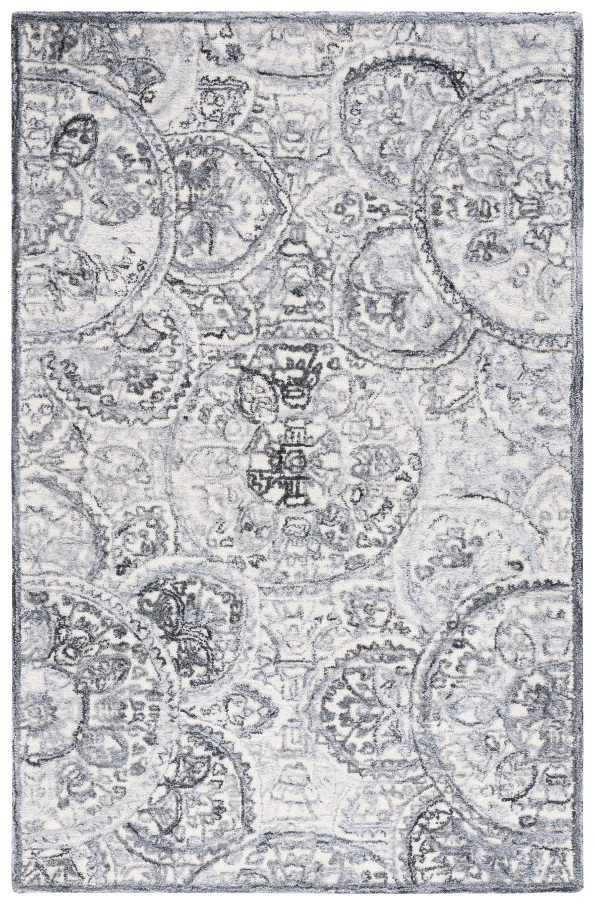 Safavieh Metro 4'-0" x 6'-0" Rug in Ivory / Grey