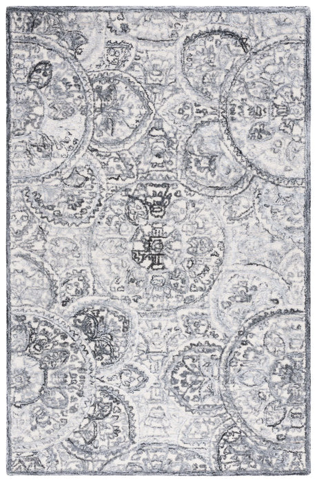 Safavieh Metro 4'-0" x 6'-0" Rug in Ivory / Grey