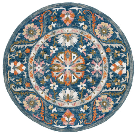 Safavieh Aspen 5'-0" x 5'-0" Rug in Blue / Green