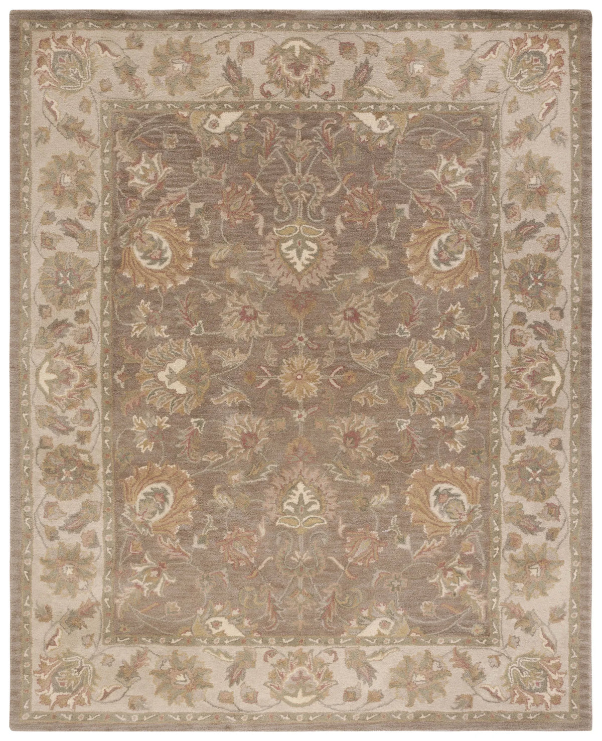 Safavieh Heritage 9'-6" x 13'-6" Rug in Brown / Ivory