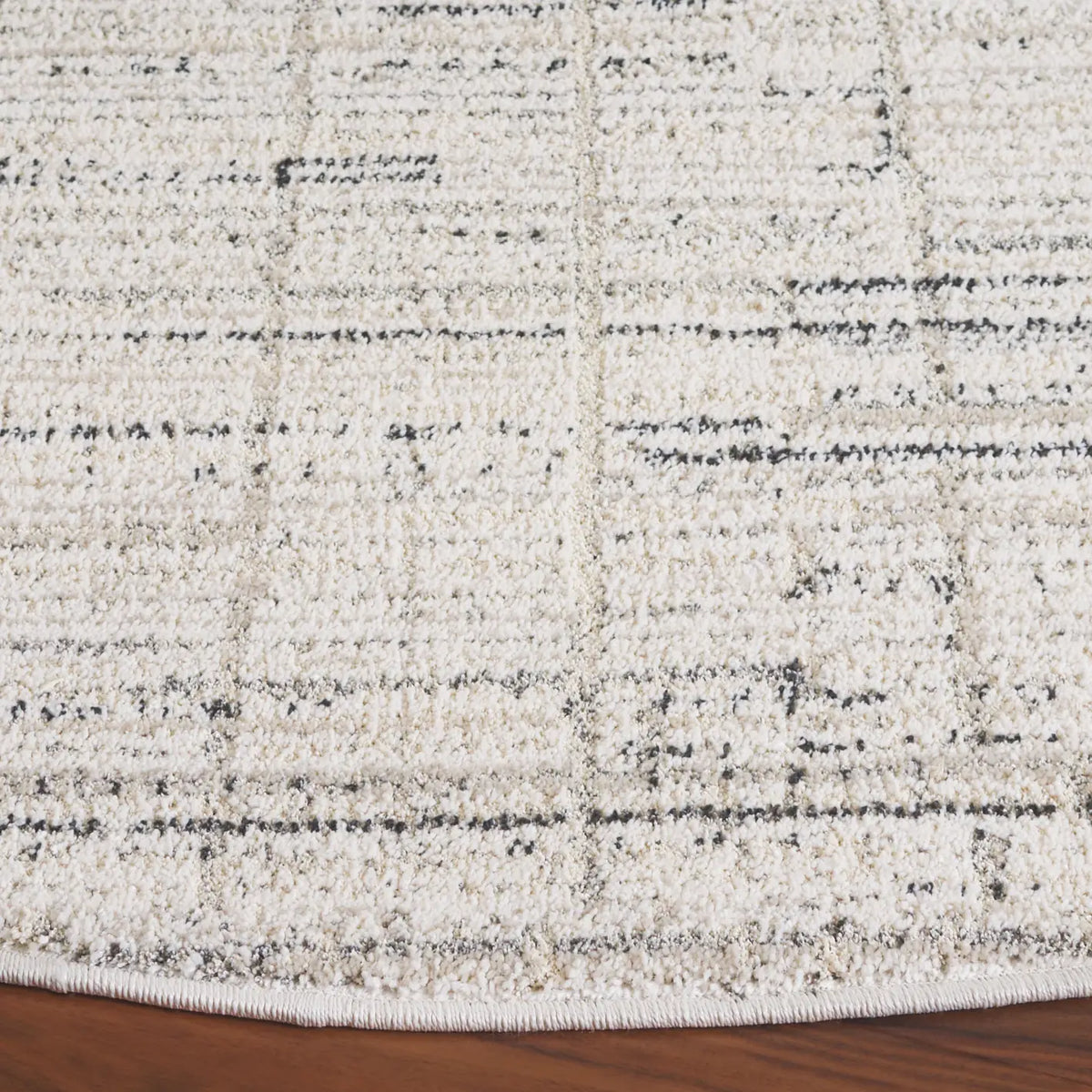 Safavieh Northport 6'-7" x 6'-7" Rug in Ivory / Charcoal