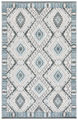 Safavieh Kilim 4'-0" x 6'-0" Rug in Ivory / Blue