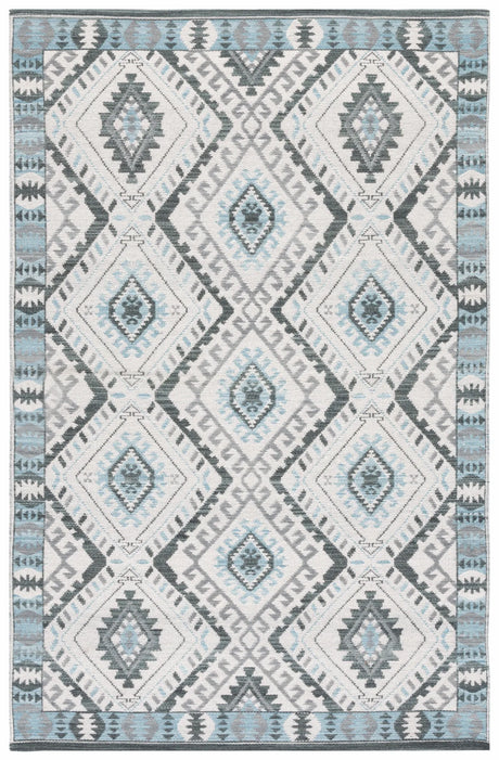Safavieh Kilim 4'-0" x 6'-0" Rug in Ivory / Blue