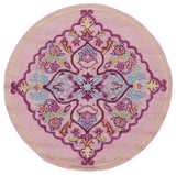Safavieh Bellagio 5'-0" x 5'-0" Rug in Pink / Multi