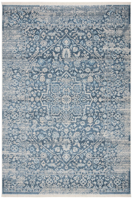 Safavieh Vintage Persian 5'-0" x 7'-6" Rug in Blue / Ivory