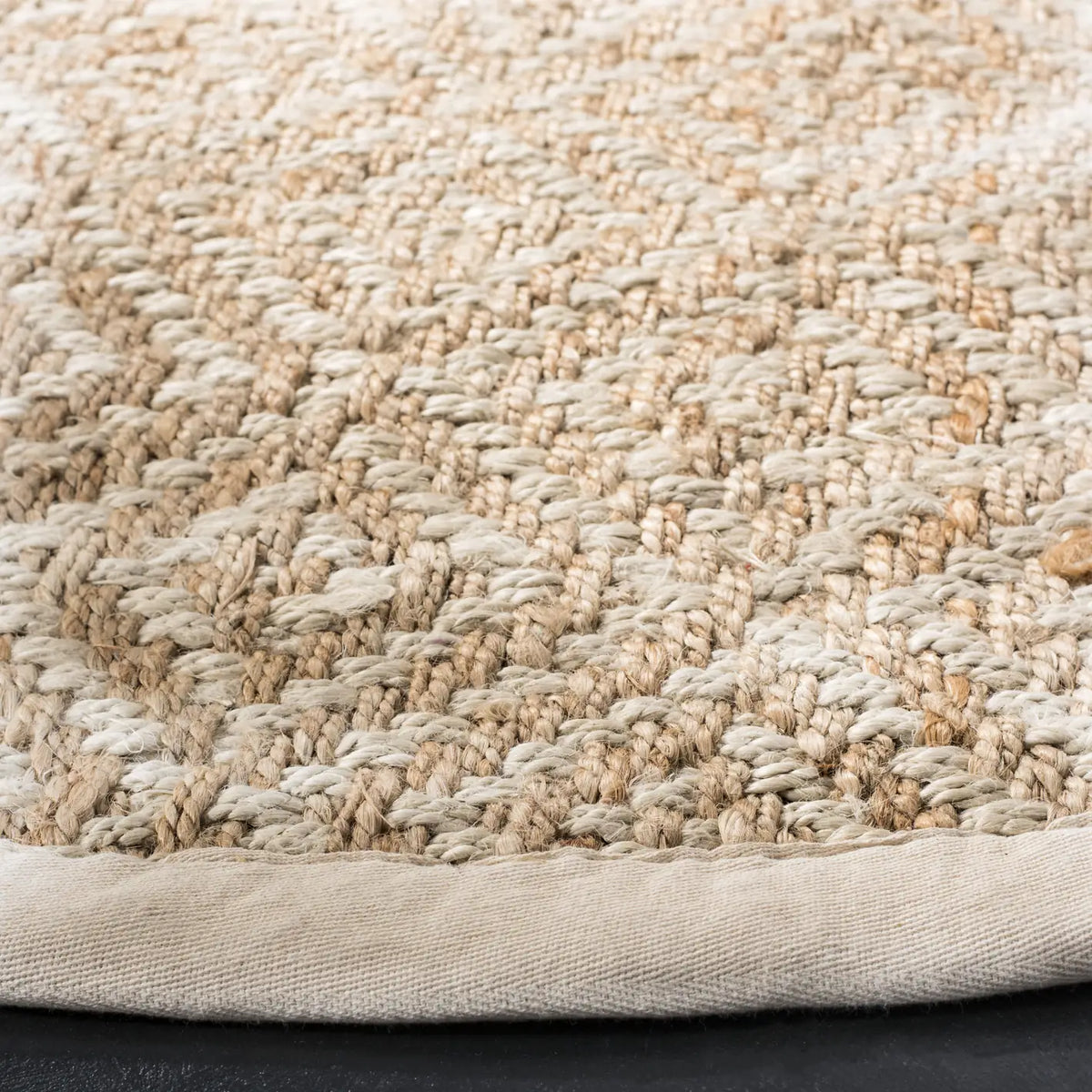 Safavieh Natural Fiber 6'-0" x 6'-0" Rug in Ivory / Natural