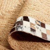 Safavieh Natural Fiber 5'-0" x 8'-0" Rug in Natural / Grey