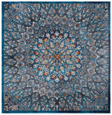 Safavieh Aria 6'-5" x 6'-5" Rug in Navy / Gold