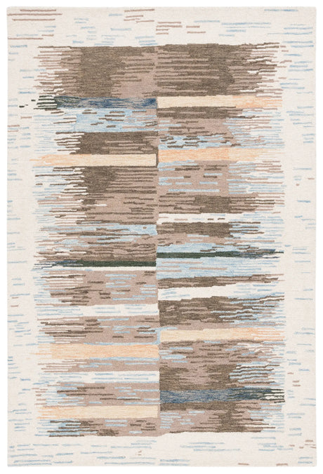 Safavieh Ebony 4'-0" x 6'-0" Rug in Ivory / Brown
