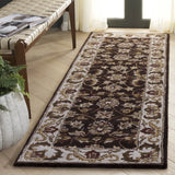 Safavieh Royalty 2'-3" x 7'-0" Rug in Chocolate / Beige