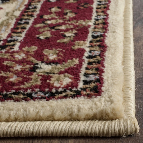 Safavieh Lyndhurst 2'-3" x 8'-0" Rug in Ivory / Red